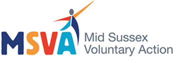Mid Sussex Voluntary Action (MSVA) Logo